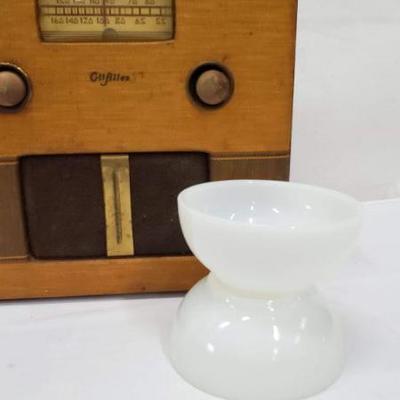 Set of 2 Vintage Fire King Ovenware White Milk Glass 5" Chili Cereal Soup Bowls