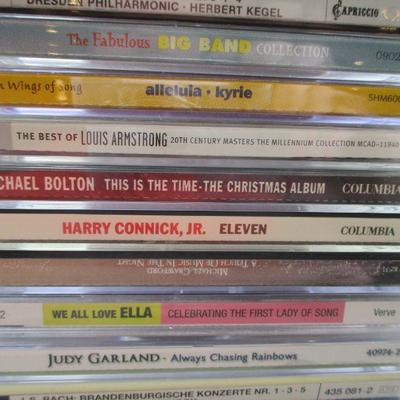 Lot 20 - Various CD's - Judy Garland - Harry Connick, Jr. - Michael Bolton