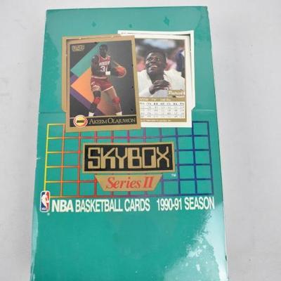 SkyBox Series II NBA Basketball Cards 1990-91 Season 36 Packs