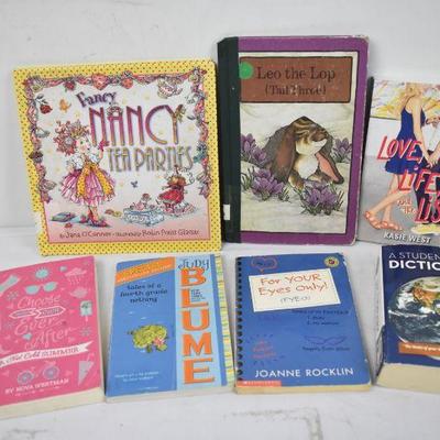 7 Kids Books: Dictionary -to- Fancy Nancy
