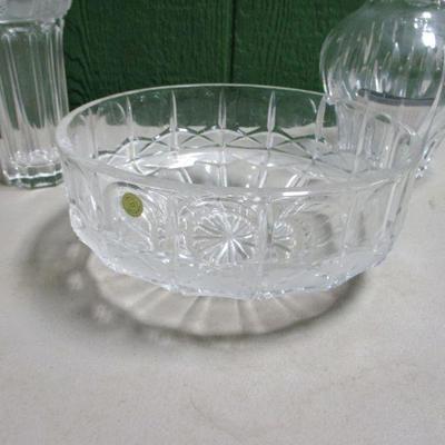 Lot 40 - Crystal Glassware - Bowl & Vases - Nachtmann & Marquis
