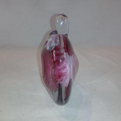Artist Blown Glass Perfume Bottle
