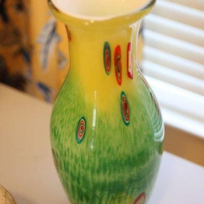 Lot 4 Blown Glass Vase