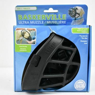 Baskerville Ultra Muzzle Size 5 - New