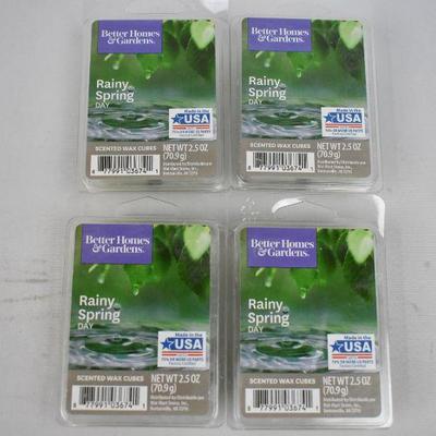 Better Homes & Gardens Rainy Spring Day Scented Wax Cubes - New