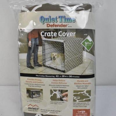 Quiet Time Crate Cover Large - New