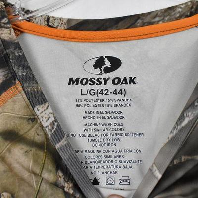 NWT Mossy Oak Camo Long Sleeve, Large - New