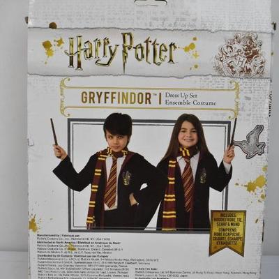 Harry Potter Gryffindor Dress Up Set Ages 4-10 - New