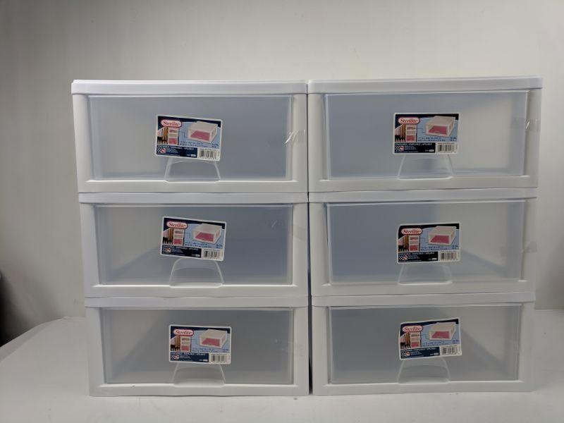 Sterilite 6 Drawers Stackable Storage New Estatesales Org