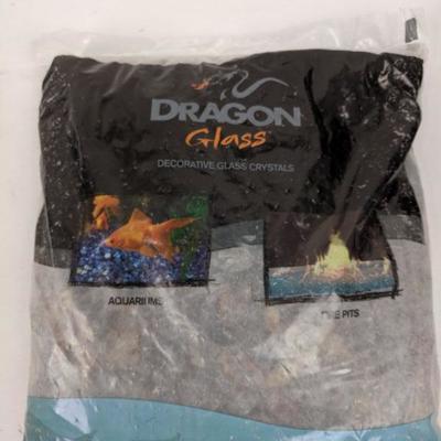 Dragon Glass 20 Lbs for Aquarium or Fire Pits - New