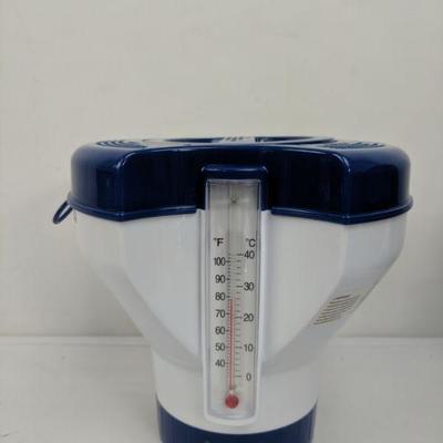 Pool Dispenser/ Thermometer - New