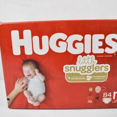 Huggies Little Snugglers Newborn 84 Count - New