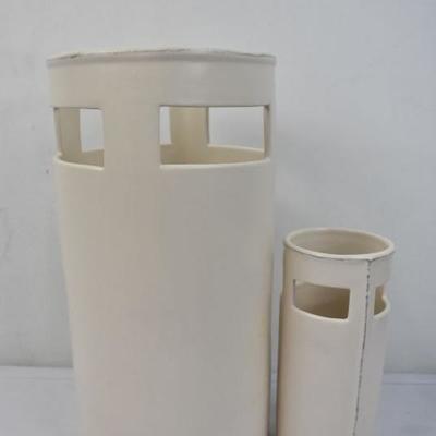 Hearth & Hand Stoneware Vase, Qty 2 - New