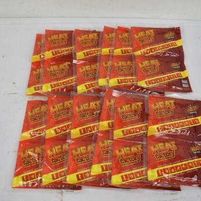 Heat Factory Hand Warmers 10 Hrs, Set of 12 - New