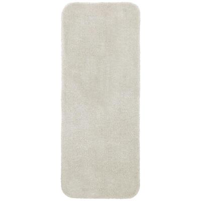 Better Homes and Gardens Thick and Plush Nylon Bath Rug Silver 24