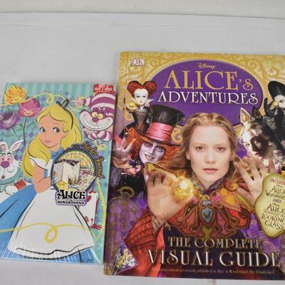 Alice Adventures The Complete Visual Guide & Sticker Journal - New