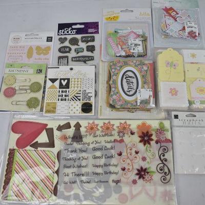 Various Craft Stickers & Decorations - New