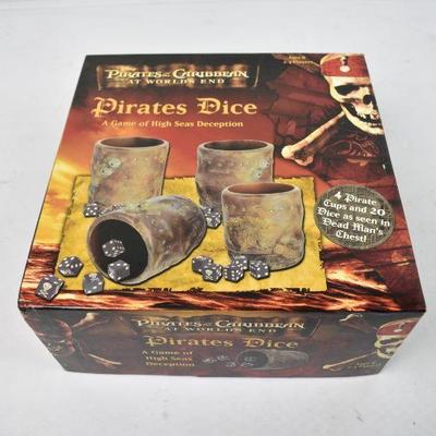 Pirates of the Caribbeans Pirate's Dice (AKA Liar's Dice) Game