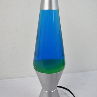 Blue/Green Lava Lamp, Needs New Bulb, Otherwise Good