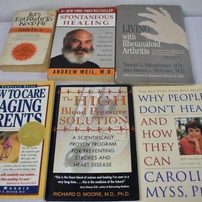 6 Self Help Books: Eat RIght - WHy People Don't Heal