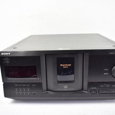 Sony MegaStorage 200 CD, Untested, Guaranteed to Work