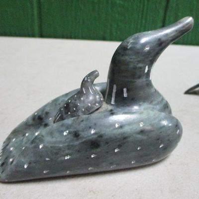 Lot 86 - Decorative Items - Turtle Bird & Dolphin