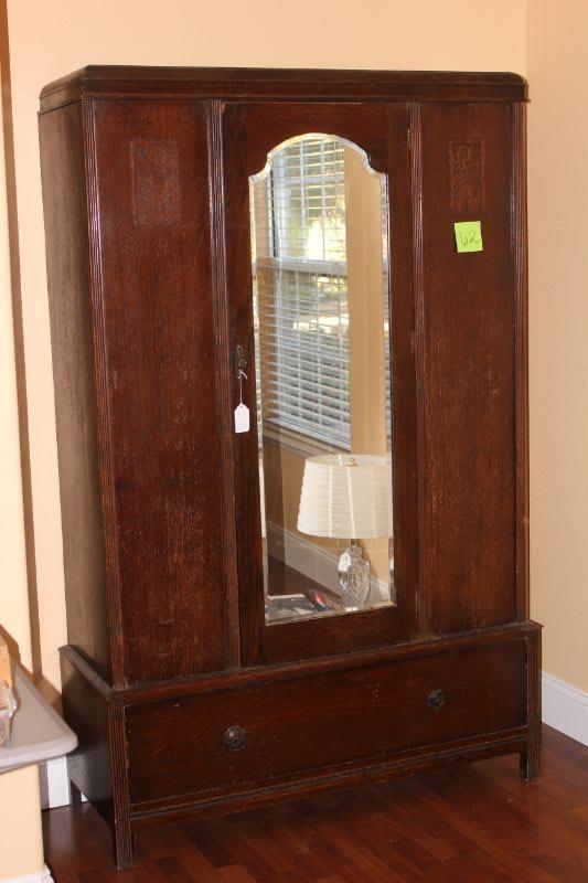 Lot 62 Antique Wardrobe