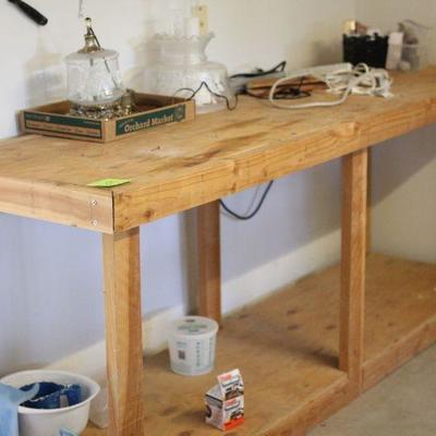 Lot 69 Workbench & Contents