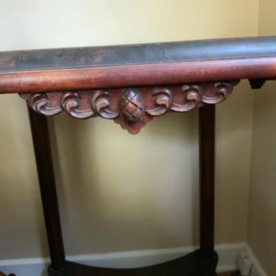 Vintage Mhoagany Display Table  
