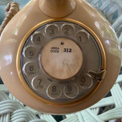 Vintage French Rotary Phone  