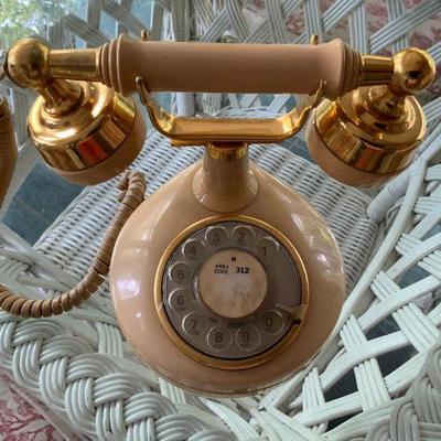 Vintage French Rotary Phone  