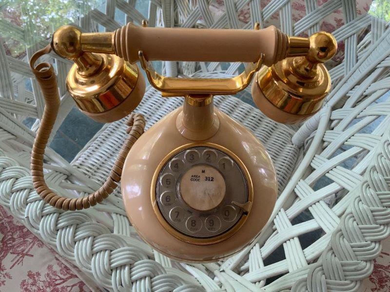 Vintage French Rotary Phone Estatesales Org