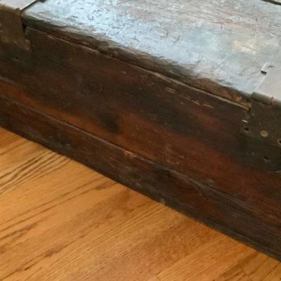 Vintage Wooden Storage Box