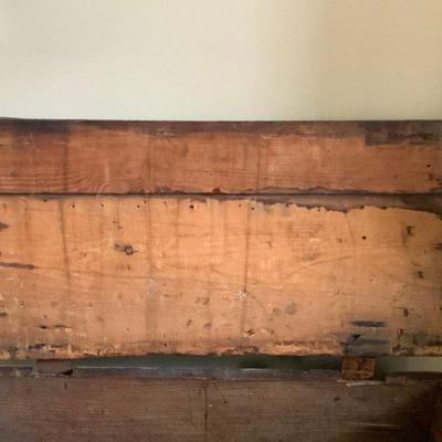 Vintage Wooden Storage Box