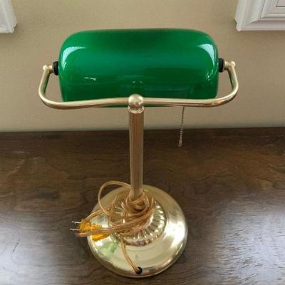 Modern Bankers Desk Lamp