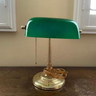 Modern Bankers Desk Lamp