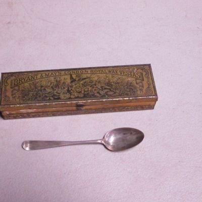 Lot 111 - 1920's Silver Spoon