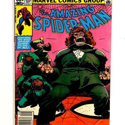 AMAZING SPIDER-MAN #232 Bronze Age Marvel Comics 1982 Cobra & Mr Hyde Appearance