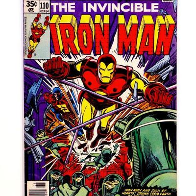 IRON MAN #110 Bronze Age Comic Book Marvel Comics 1978