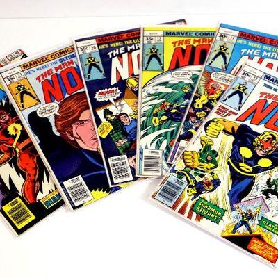 NOVA #13 #14 #17 #20 #21 #22 Bronze Age Comic Books Set Marvel Comics 1977/78