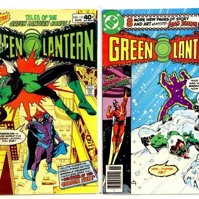 GREEN LANTERN #131 #134 Bronze Age Comic Books Set DC Comics 1980