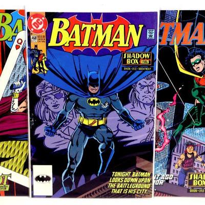 BATMAN #467 #468 #472 Comic Books Set DC Comics 1991