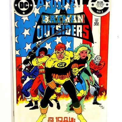 BATMAN and the OUTSIDERS #1 Anuual #1 DC Comics 1983-84
