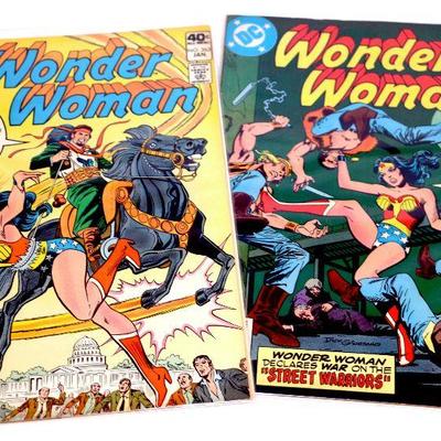 WONDER WOMAN #262 #263 Bronze Age Comic Books Set DC Comics 1979/80