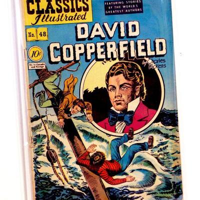 circa 1948 Classics Illustrated #48 David Copperfield Golden Age ORIGINAL EDITION