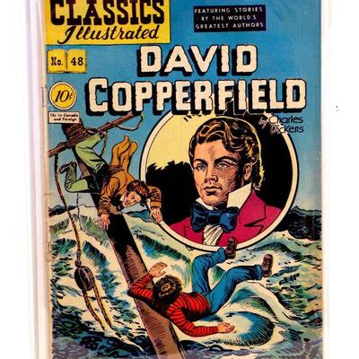 circa 1948 Classics Illustrated #48 David Copperfield Golden Age ORIGINAL EDITION