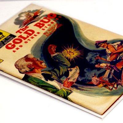 c. 1951 Classics Illustrated #84 Edgar Allan Poe The Gold Bug Golden Age ORIGINAL EDITION