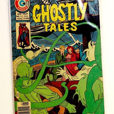 GHOSTLY TALES #122 Bronze Age Horror Comic Book Ditko Art Charlton Comics 1976