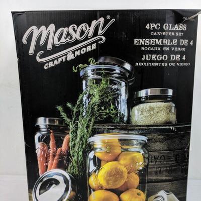 Mason 4 Pc Glass - Missing One