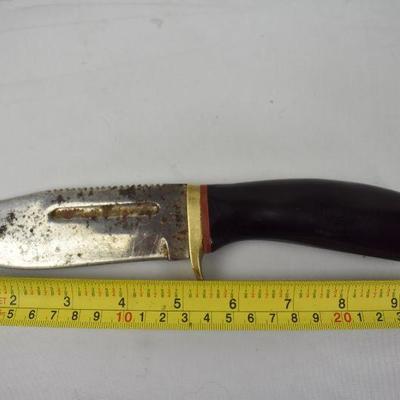 Vintage Japanese Bone Handled Steel Knife